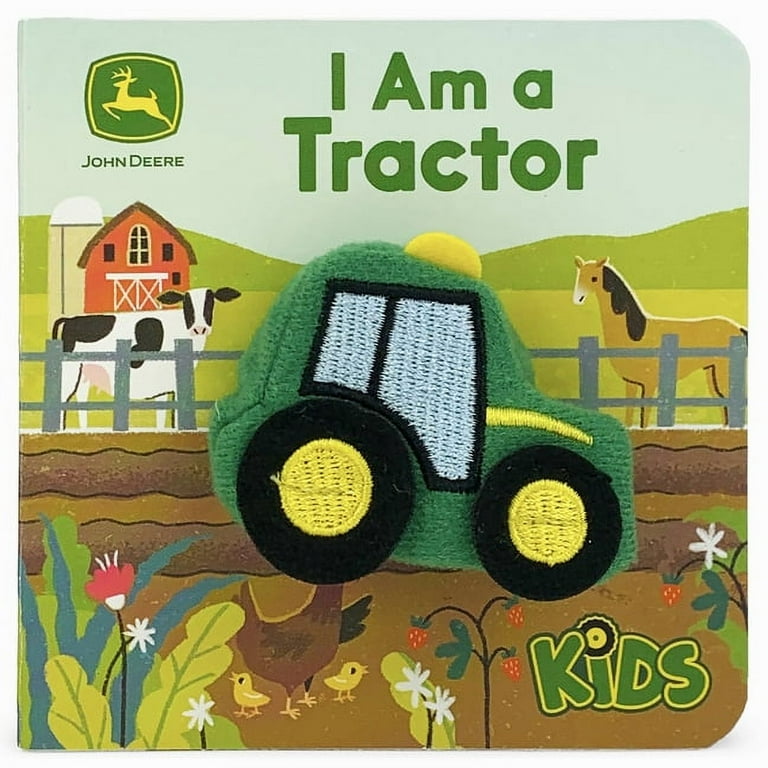John Deere Kids I Am a Tractor Puppet Book, (Board Book) - Walmart.com