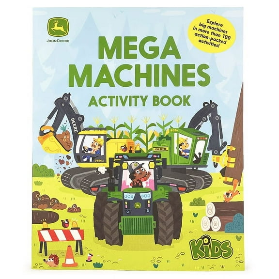 John Deere Kids Mega Machines Activity Book, (Paperback)