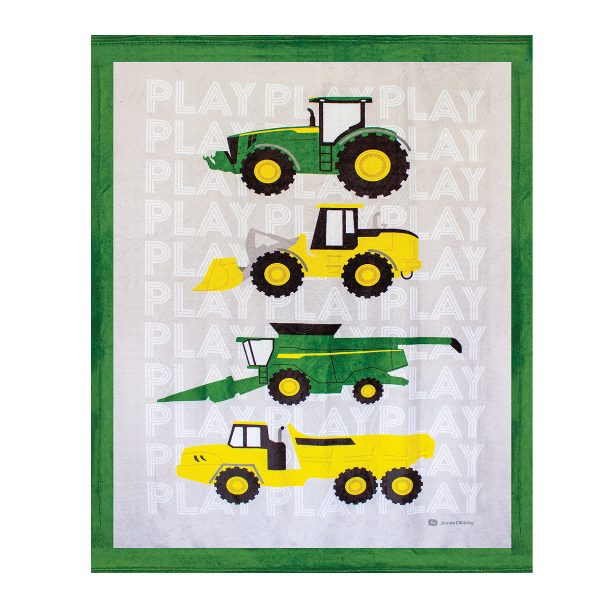 John Deere Kids Tractor Throw/Blanket LP85898