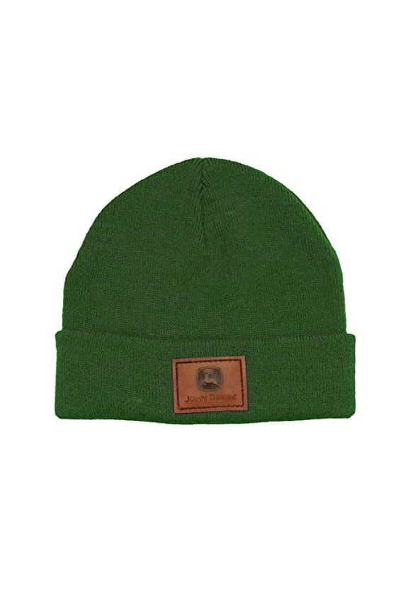 Toddler Beanie with Patch, Green