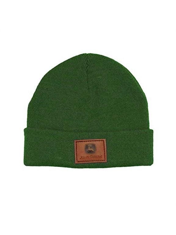 Toddler Beanie with Patch, Green