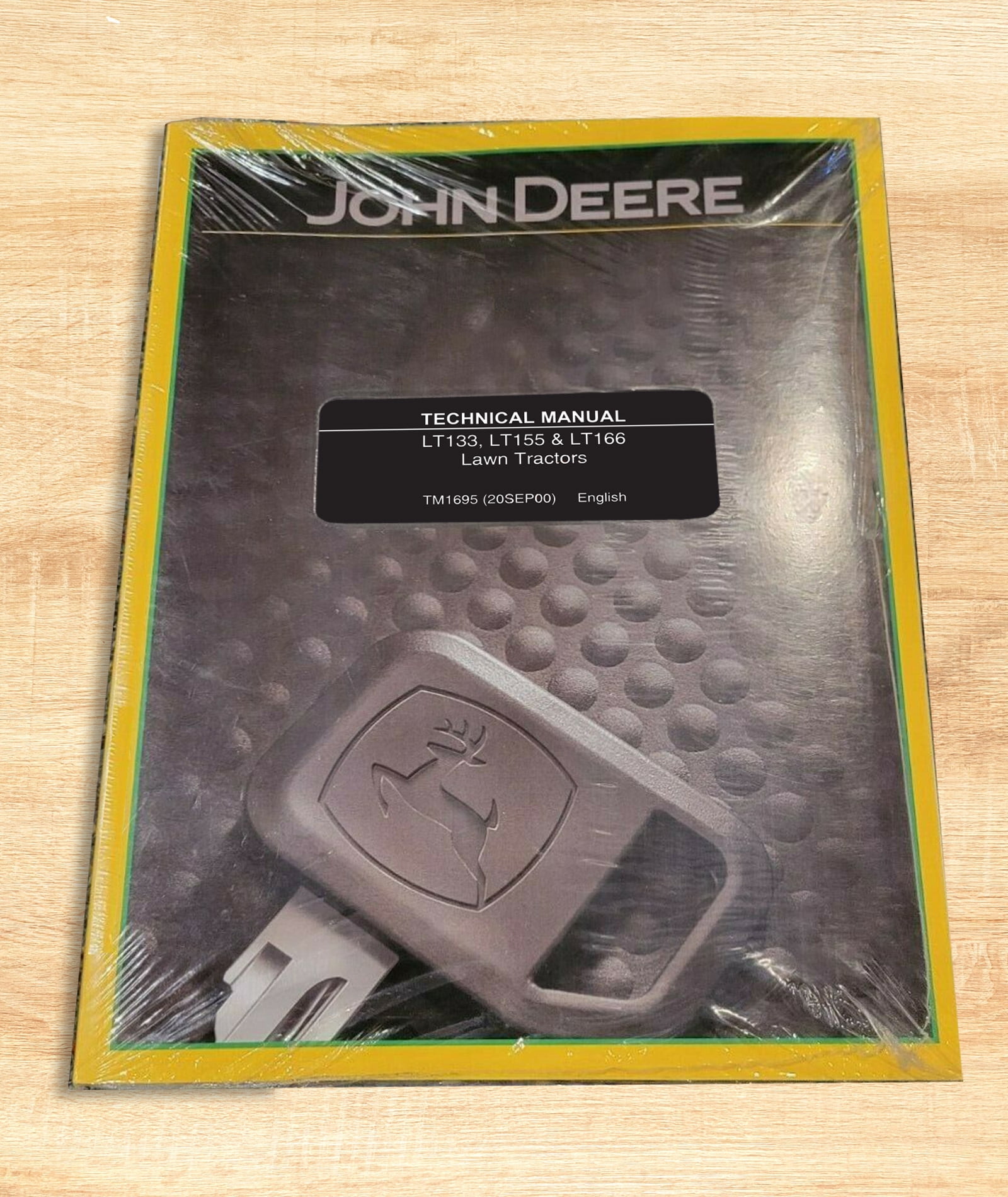 John Deere LT133 LT155 LT166 Lawn Tractor Service Manual Part Number TM1695