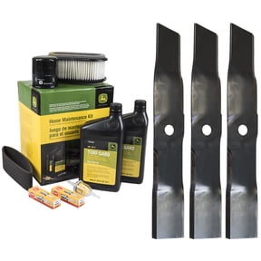 John Deere LX178 Maintenance Kit w/ Mulching Blades, 48" Mower Deck