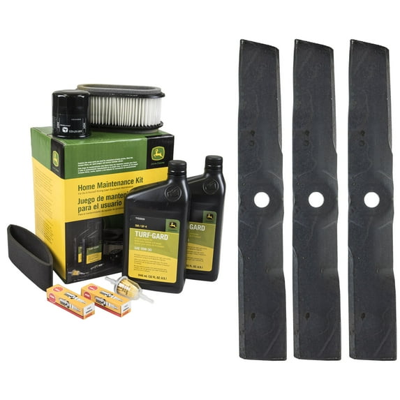 John Deere LX188 Maintenance Kit w/ Standard Blades, 48" Mower Deck