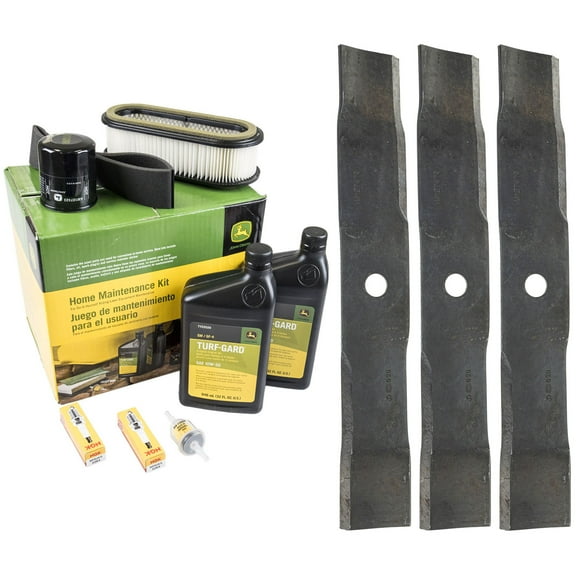 John Deere LX279 Maintenance Kit w/ Mulching Blades, 48" Mower Deck