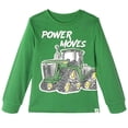 thumbnail image 1 of John Deere Little Boys' Long Sleeve T-Shirt Dark Green, 1 of 4