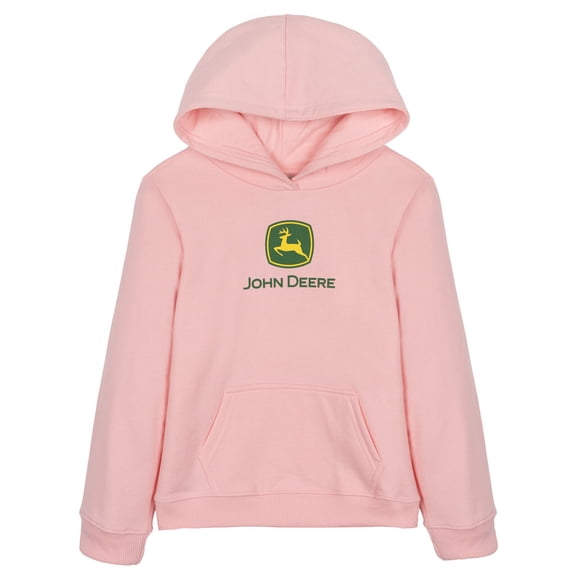 John Deere Logo Fleece Pullover Hoodie Toddler to Big Kid