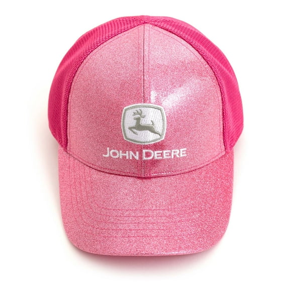 John Deere Mesh Adjustable Snapback Baseball Cap Hat One Size