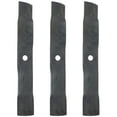 thumbnail image 1 of John Deere M127673 Mulching Blades 3-Pack 48" Decks GX LX X 280 300 325345 750, 1 of 8