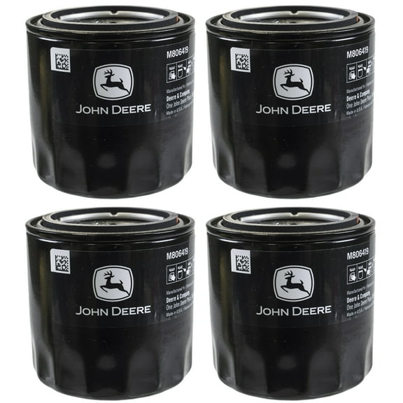 John Deere M806419 Oil Filter 570 575 670 675 770 870 970 1070 1570 1575 4 PACK