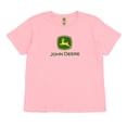 thumbnail image 1 of John Deere Women's Short Sleeve Graphic T-Shirt Bright Pink, 1 of 4