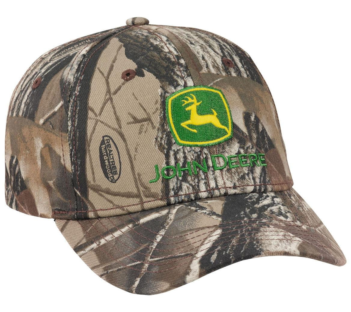 John Deere Men's RealTree Edge Camouflage Hunting Cap/Hat