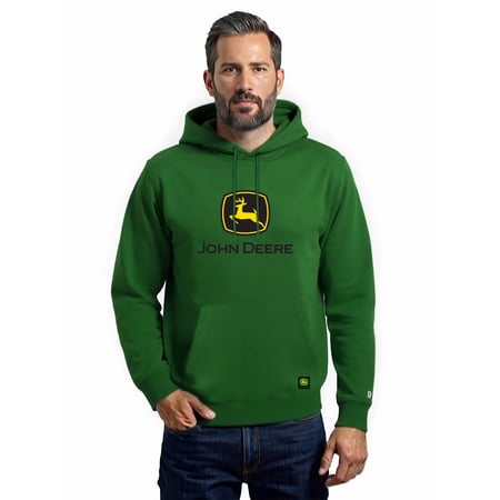 John Deere Men's Fleece Logo Hoodie, Sizes S-3XL