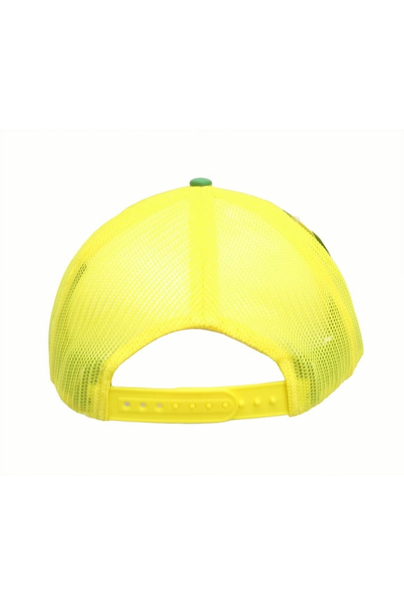 Men's Green & Yellow Embro Cap/Hat - LP86118