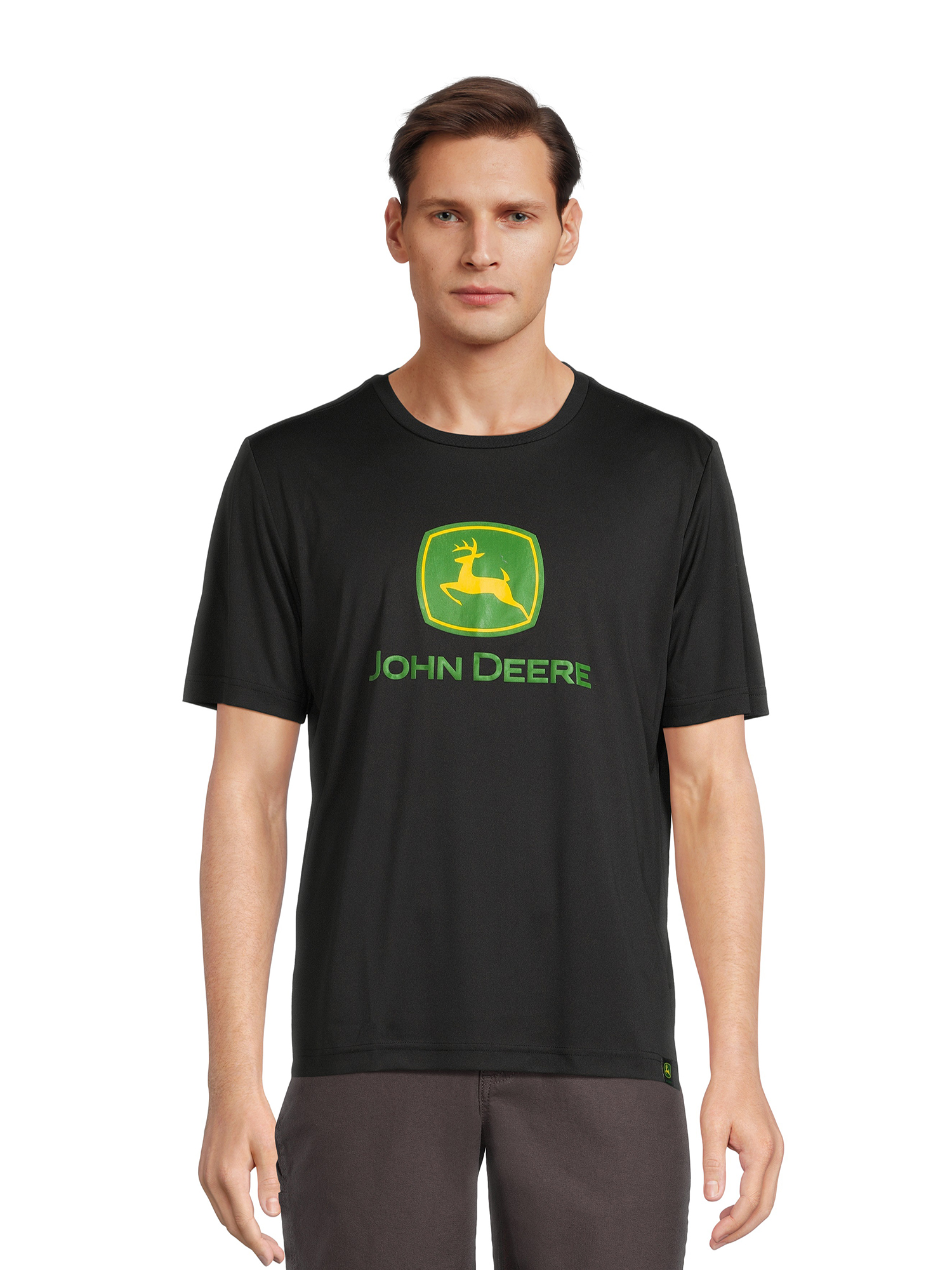 John Deere Men's Interlock Graphic Short Sleeve Tee - Walmart.com