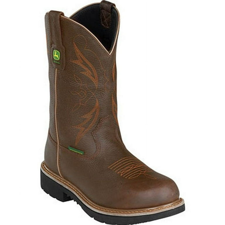 John deere pull on work boots on sale