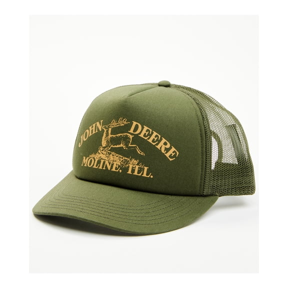 John Deere Men's Logo Ball Cap Olive One Size