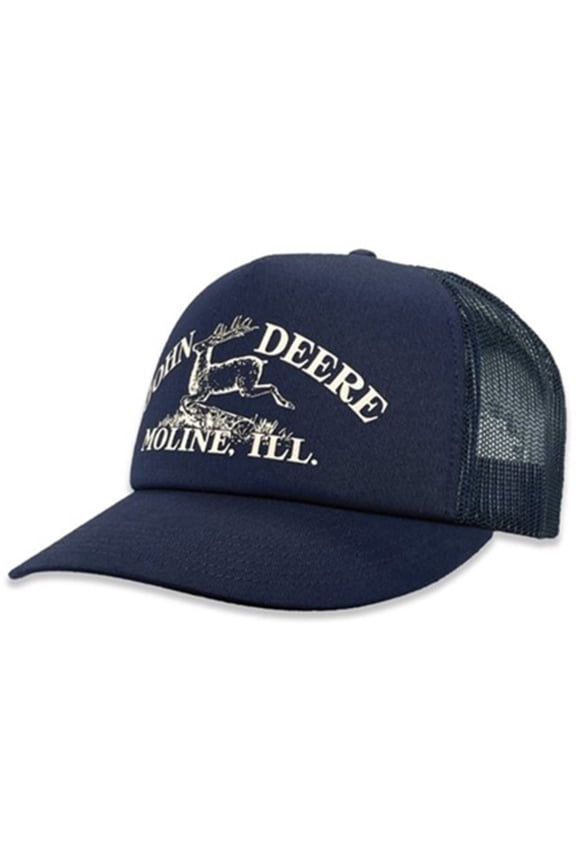 Men's Logo Print Ball Cap Navy One Size