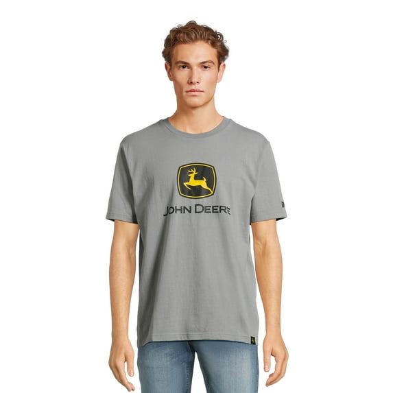 John Deere Men's Short Sleeve Logo Graphic Tee