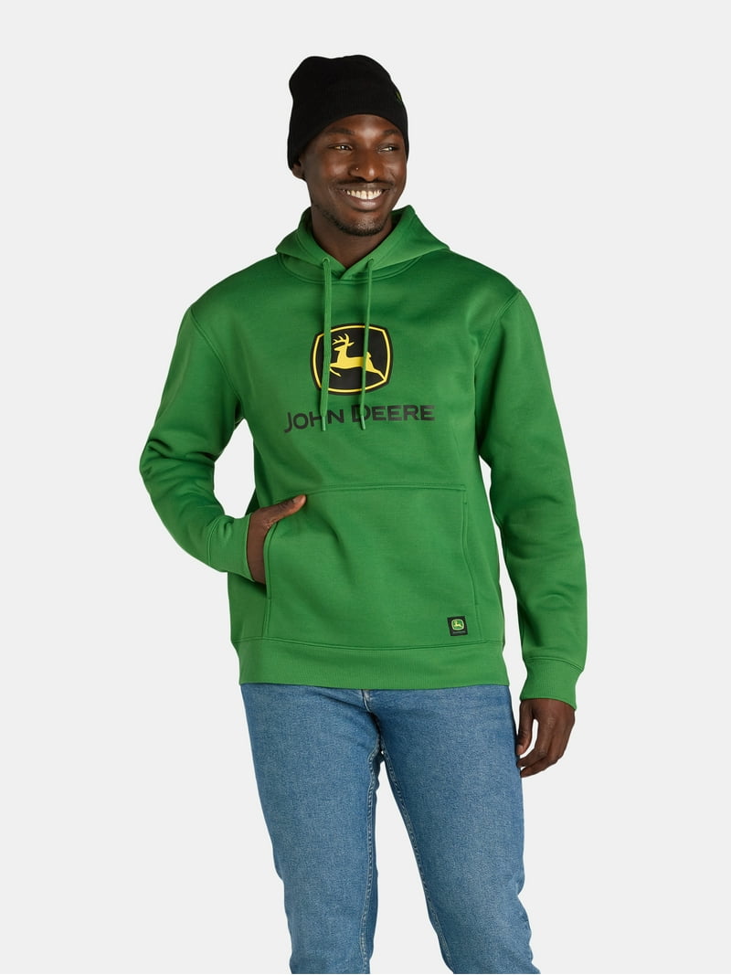 John Deere Men's Work Hoodie with Beanie, Sizes S-XL