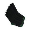 thumbnail image 1 of John Deere Men’s Workwear Crew Socks, 6-Pack, Black, 1 of 5