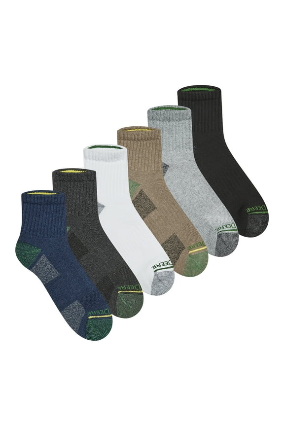 Men's Socks, Workwear Max Cushion High Ankle Socks, 6-Pack