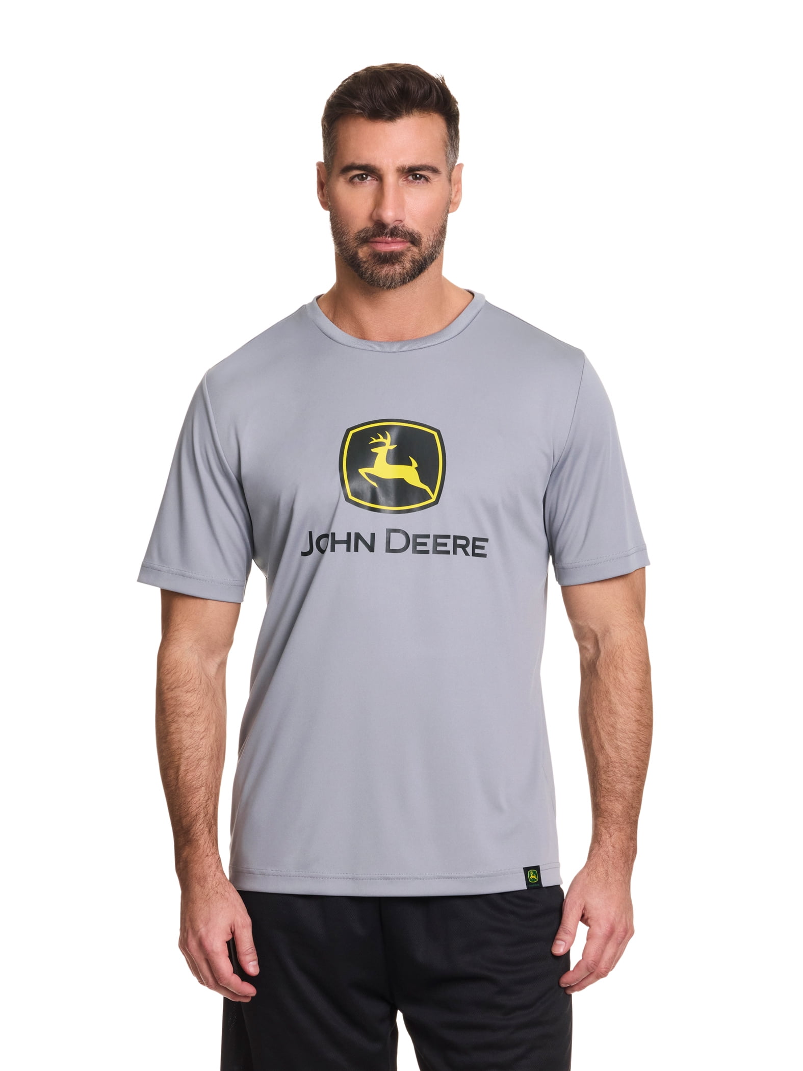 John Deere Men's Short Sleeve Performance Graphic Tee, Sizes S-5XL