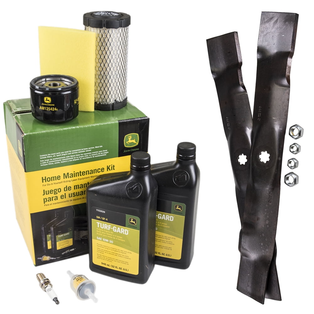 John Deere Model E110 Maintenance Kit and Standard Blades
