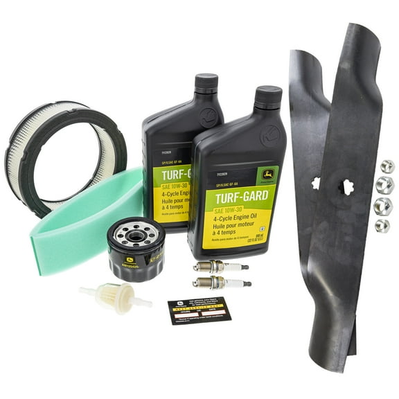 John Deere Model LT170 Maintenance Kit and Highlift Blades, 38" Mower Deck