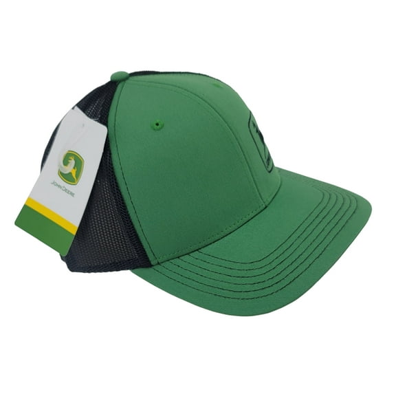 John Deere Moline 112 Green and Black Mesh Back Hat/Cap - LP82941