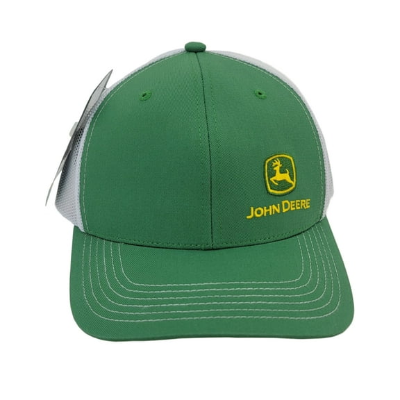 John Deere Moline 112 Green and White Mesh Back Hat/Cap - LP82942