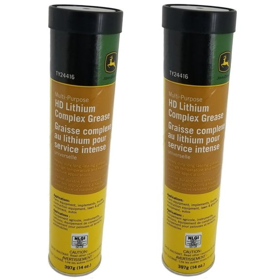 John Deere Multi-Purpose HD Lithium Complex Grease (SET OF 2) - TY24416