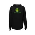 thumbnail image 1 of John Deere NCAA Mens Trademark Logo Core Hood Pullover Fleece, 1 of 7
