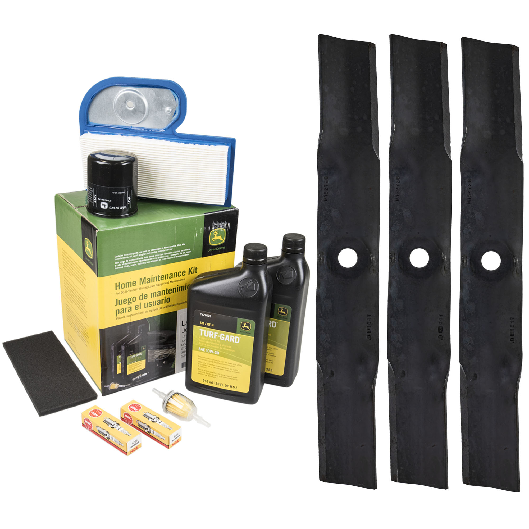 John Deere Oem Model Lx280 Maintenance Kit And Mulching Blades Photo Inspiration