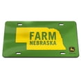 John Deere Officially Licensed WinCraft State Pride License Plate, Farm