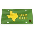 thumbnail image 1 of John Deere Officially Licensed WinCraft State Pride License Plate, Farm Texas, 1 of 1
