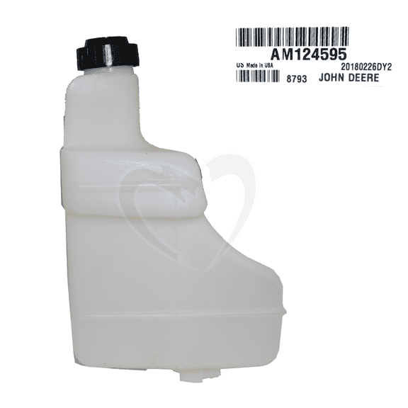 John Deere Orginal Part #AM124595 Coolant Container