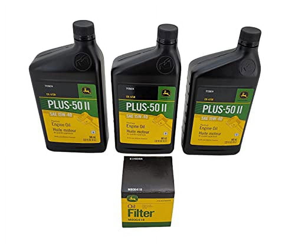 John Deere Equipment Oil Change Filter Maintenance Kit for 1023E 1025R 1026R Tractor TY26674A Walmart