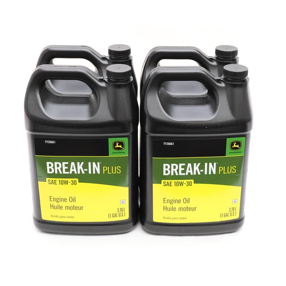 John Deere Original Equipment (4 Gallons) Break-In Plus Engine Oil - TY26661