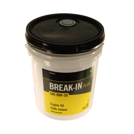 John Deere Original Equipment 5 Gallon Engine Break-In Oil - TY26663