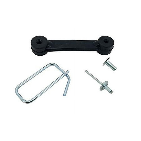 John Deere Original Equipment Bagger Chute Strap/Hook/Rivet Set - M67099B