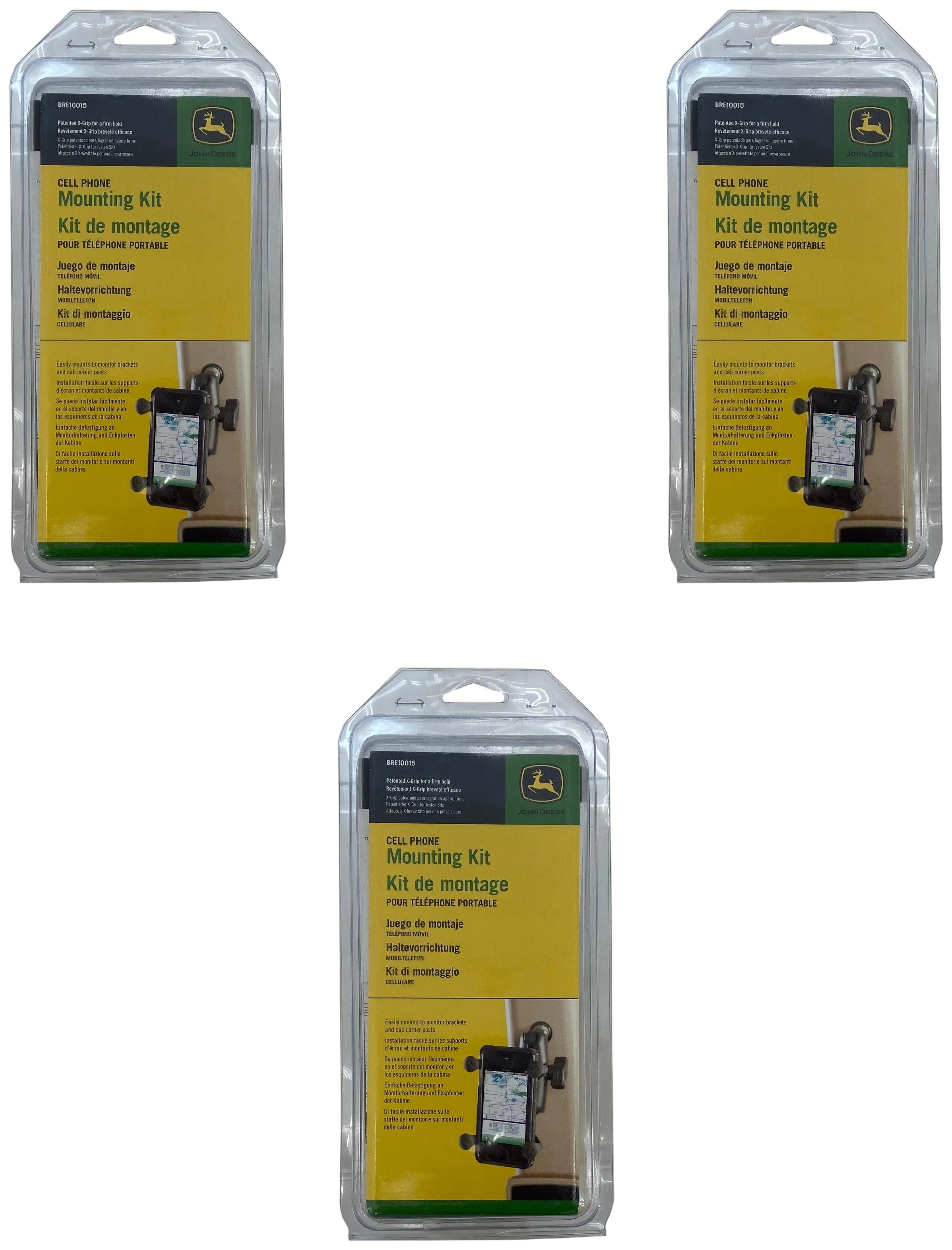John Deere Original Equipment Bracket Kit - BRE10015 - 3 Pack - Walmart.com