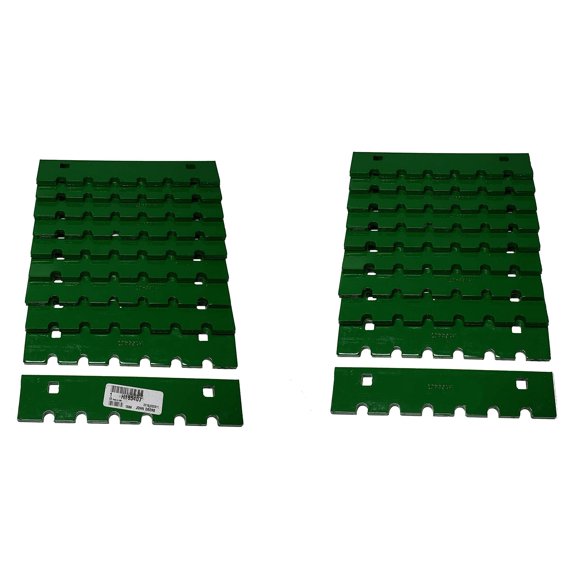 John Deere Original Equipment Combine Notched Wear Plate (Pack of 20) - H165407,20