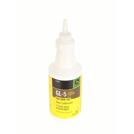 John Deere Original Equipment GL-5 Synthetic SAE 80W-140 Gear Lubricant - TY26372
