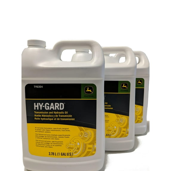 John Deere Original Equipment Gallon-Sized Hy-Gard Oil - TY6354 (3 Gallons)