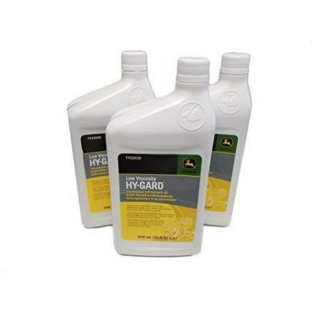 John Deere Original Equipment Hy-Gard 32 oz. Transmission & Hydraulic Oil - TY22035 (Qty of 3)