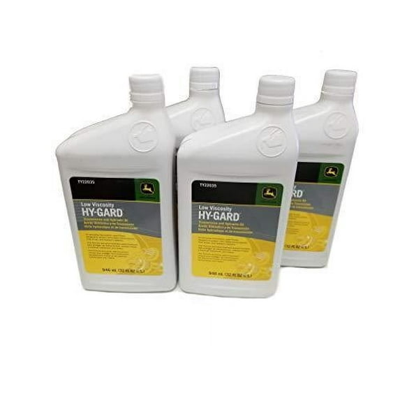 John Deere Original Equipment Hy-Gard 32 oz. Transmission & Hydraulic Oil - TY22035 (Qty of 4)