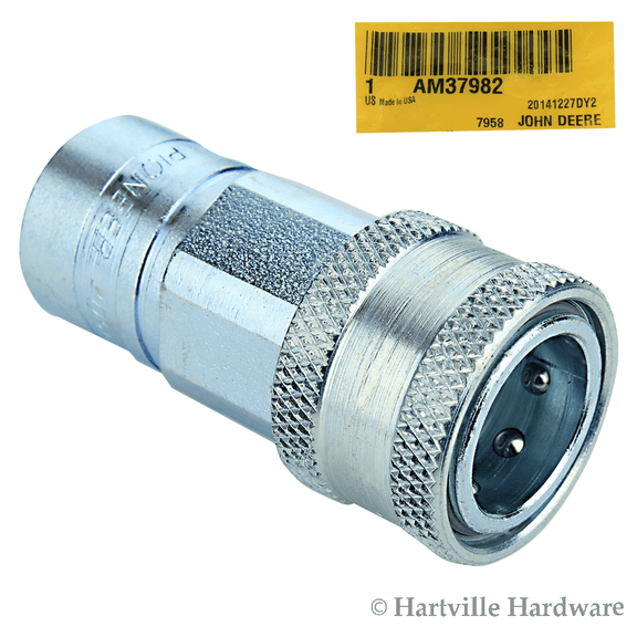 John Deere Original Equipment Hyd. Quick-Connect Coupler #AM37982