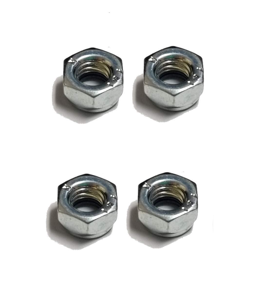 for John Deere Original Equipment Lock Nut (4 Pack) - 14M7165