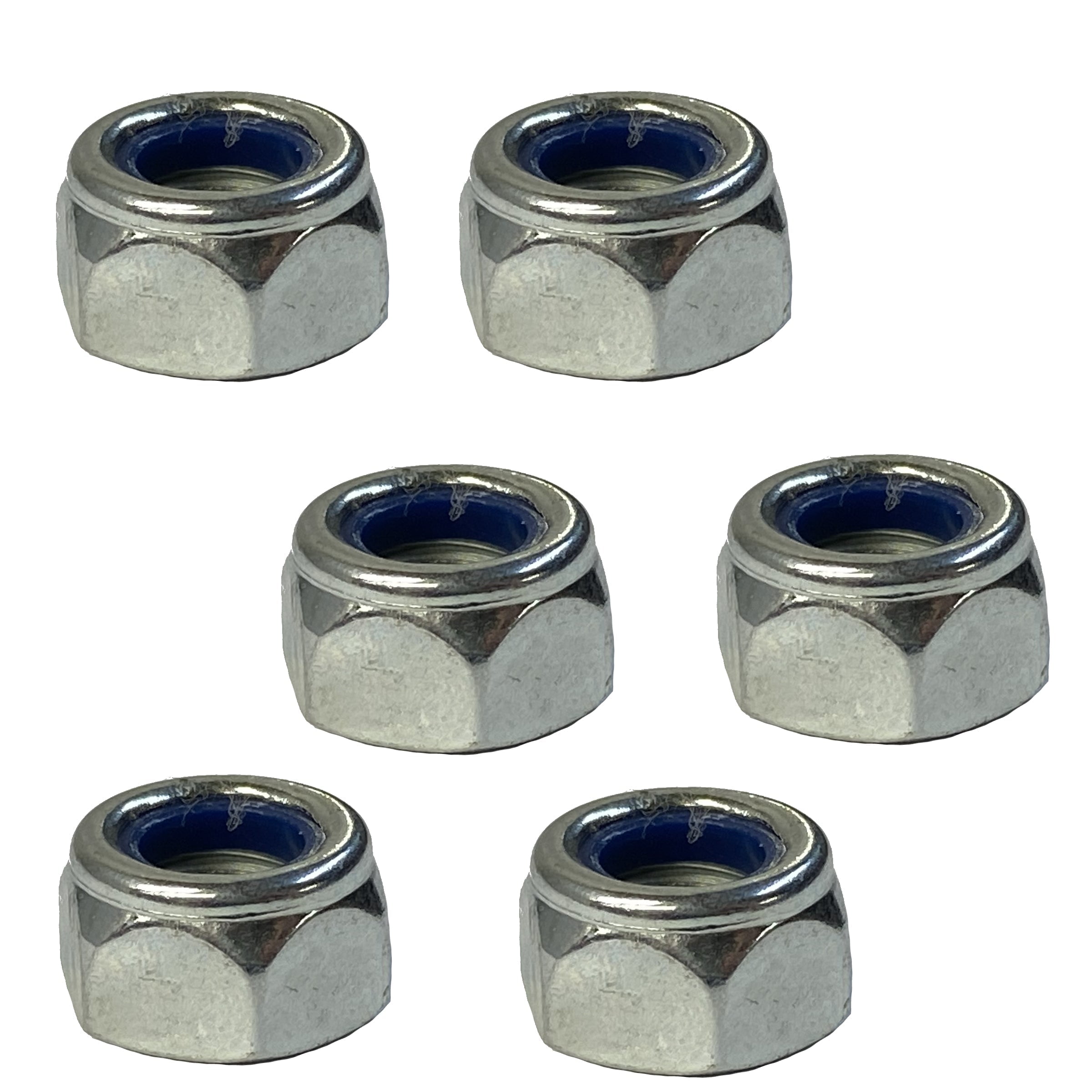 John Deere Original Equipment Lock Nuts - 14M7165 (4 Pack) For Mowers & Tractors - View #5